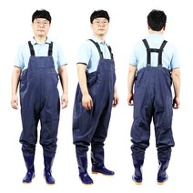 가슴장화 낚시 해루질 농장 갯벌 체스타 전신바지, 270