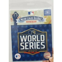 Official 2020 World 시리즈 Patch MLB 야구저지 Patch LA 다저스 Tampa Rays