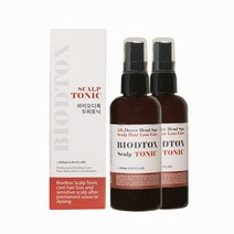 바이오디톡 DTOX 기능성 탈모관리 두피열 가려움 쿨링 스칼프 영양 토닉, 2개