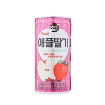참맑은 애플딸기 업소용 175ML 90캔, 90개