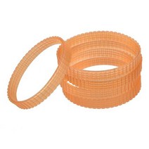 전기대패 자동대패 평면절삭기 목공공구 히타치 F20A 용 9.6mm 너비 전기 대패 드라이브 벨트 5 개, 01 Orange