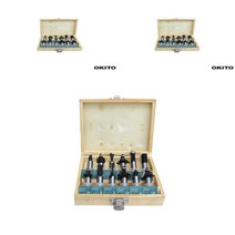 루터날세트12PCS 홈파기날 목공용품 목공루터기