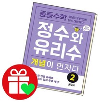 중등수학 정수와 유리수 개념이 먼저다 2 책, 없음