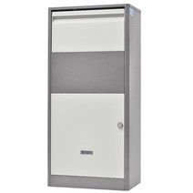 택배보관함 택배함 도난방지 주택 무인 원룸 빌라 야외 전원주택, 브라운(96cm)