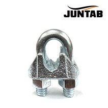 철 와이어클립 와야크립 U볼트 삼부 연부 고부 3/8 1/2 5/8, 3/8인치(10mm), 1개