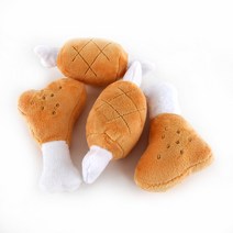 도그아이 애견용 바베큐 봉제 장난감, 랜덤 발송, 4개