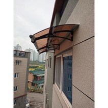 캐노픽스 650x4300 DIY 캐노피 테라스 정문 렉산 처마 비가림 현관 차양 비가림막 창문비가림 렉산시공 빌라 발코니차양, 그린, 세트앙카, 회색, 1개