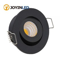 IP65 미니 Recessed LED 방수 디 밍이 가능한 COB Downlight 야외 3W AC90260VDC12V 천장 스포트 라이트 조명, 2700-3200K_3W AC90-260V | Sati