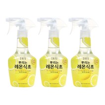 세이프 뿌리는 레몬식초 다목적세제, 400ml, 3개