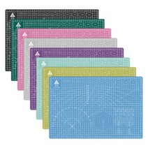 22x15cm 소형 책상 데스크 칼 커팅 작업 보호 패드 고무판 고무 매트 재단판 작업판 그린