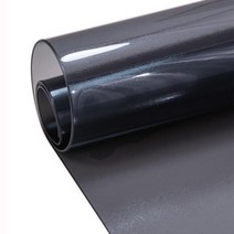 비트라테이블 클래시콘테이블 10mm PVC 식탁보 원형 투명 테이블 필름 보호 패드 매트 부드러운 유리 식탁 방습, black+60CM