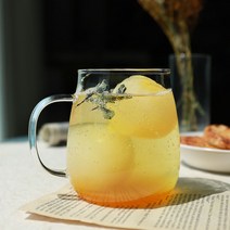 예쁜 내열 유리 항아리컵 캡슐커피잔 홈카페 잔 투명 컵 데일리 머그 손잡이 커피잔, 상품선택, 373 크로크머그 400ml, 373 크로크머그 400ml