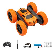 RC카 양면 텀블링 스턴트카 무선 RC카, 오렌지