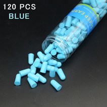 차음재 방음재 흡음재 소음 감소 방지 수면 차단 소프트 폼 귀마개 보호 120 개 180 개, 07 120 blue