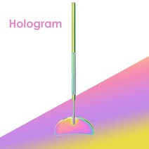 하트 모양의 달 속눈썹 연장 거울 스테인레스 스틸 대형 메이크업 미용 도구 액세서리, [14] Moon-Hologram