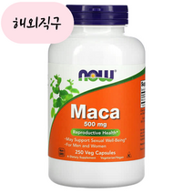 나우푸드 마카 로우 아르기닌 밀크씨슬 아연, 1개, 120개