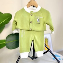 베이비 가을옷 세트 2022 1-3세 남녀 베이비 가을 외장 서양식 겨울옷 신생아 옷 빠른배송