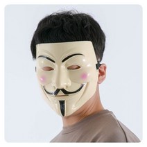 PWM-DK 브이포벤데타가면아이보리, PWM-DK 브이포벤데타가면(아이보리)