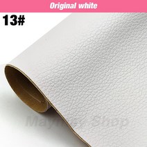 가죽 PU 자체 접착 수정 수리 패치 스틱 온 소파 보조금 패브릭 스티커 스크랩북 소재, 02 Original white_06 137x200cm