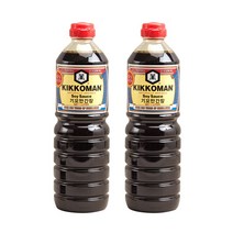 기꼬만 양조간장, 1L, 2개
