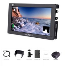 Feelworld-FW703 3G SDI 4K HDMI 카메라 필드 모니터 7 인치 IPS 풀 HD 1920x1200 소니 니콘 캐논 용 휴대용 DSLR, Bag 2, Bag, Bag