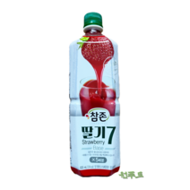 참존 딸기7 과일 음료 베이스 원액 835ml, 1개