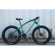 팻바이크 4.0 지방 자전거 24/26 인치 큰 타이어 해변 7/21/24/27 가변 속도 스노우 초대형 산악, 08 Green_01 24inch_04 24