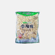 수제비 수제비만들기 식자재마트 효림원 2kg, 1개