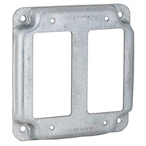 Hubbell -Raco 809C 4인치 2 Gfi 리셉터클 커버