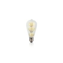 포커스 LED 엘 디자인 램프 ST64 2W 전구색, 1개