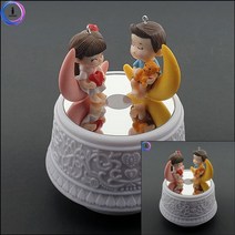 LED 회전 오르골 뮤직박스 오르골파는곳, 단품