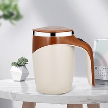 믹싱기 304 스테인레스 스틸 USB 자동 자기 교반 머그잔 스마트 커피 우유 믹서 컵 열 선물 물병, 02 Battery coffee_01 380ml