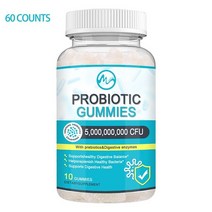 프로바이오틱 유산균 구미 50억 60캡슐, 60 Counts