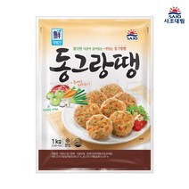 [퀴클리몰] 대림선 동그랑땡 1kg, 1개