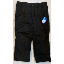 살로몬 스키복 바지 보드복 SLALOM 여성 Side Zip SNOW PANTS 2X XX Water Resistant Insulated Black NWT $65