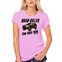 스카니아 로드 킬러 그랜드 체로키 Wj 티셔츠 샌드 빈티지 V8 크루저 미국 자동차 트럭, PinkX85919+L