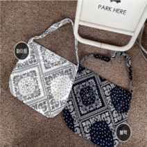 페이즐리 에코백 크로스 숄더백 쇼퍼백 버킷백