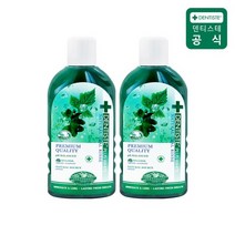 덴티스테 내츄럴 오랄린스 가글 700ml 2개, 없음, 상세설명 참조