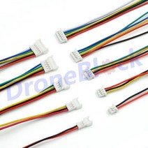 호환 드론케이블 드론 quadcotper 비행 컨트롤러 APM2.6 Pixhawk GPS 용 20PCS 1.25mm 피치 피그 테일 암수 케이블 와이어 커넥터 플러그, male 6P 20pcs