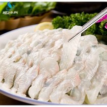 없음 대광어 광어회 초밥필렛 숙성슬라이스 바다사나이, 1개, 대광어 필렛 1kg 내외