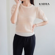 KARRA 펄트위드배색니트_KB3SKN062A