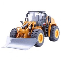 다이캐스트 중장비 Engineering Model Car Toy Movable Hands-on Ability Detachable 1: 50 Scale Forklift, 01 B