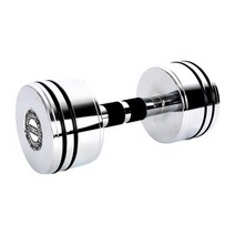 우성 다이나믹 크롬 덤벨, 10kg, 1개