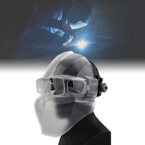 용접 절단 작업 안면 안전 보호 고글형 보안면(투명) #1549EA_JM#