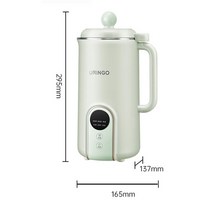 600ml 두유 기계 다기능 과즙 신선한 주스 믹서 휴대용 블렌더 가정용 벽 깨는 220V, 02 green_03 AU