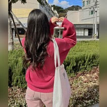 포비드 루즈핏 하찌니트티