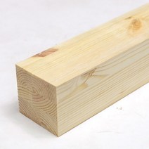 아이베란다 레드파인 각재 60x60mm 각목 나무 목재 목공소 원목재단, 1600mm