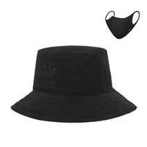 아디다스 아디컬러 BUCKET W 기모 버킷햇, 블랙