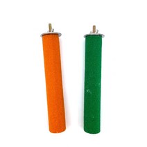 [앵무새횃대] 일자 발톱갈이 횟대 (대) 18cm /회색/뉴기니아/아마존/코카투/마카우