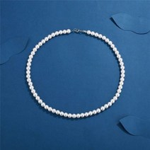 남성용 심플 핸드메이드 스트랜드 비드 진주 목걸이 트렌디 남성 쥬얼리 여성용 웨딩 연회 2022 신제품